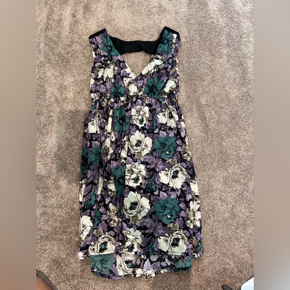 Floral Halter Dress